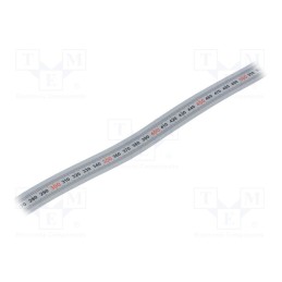 1 pcs x ELESA+GANTER - GN 711-KUS-750-W-L - Ruler, figures horizontally arranged,self-adhesive, W: 11mm