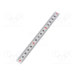1 pcs x ELESA+GANTER - GN 711-KUS-150-S-U - Ruler, figures vertically arranged,self-adhesive, W: 11mm