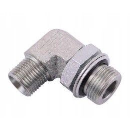 Hydraulic elbow 90 long with counter m22x1 5 x