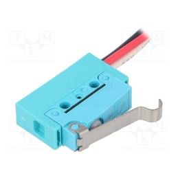 1 pcs x PANASONIC - ABS461451 - Microswitch SNAP ACTION, 0.1A/250VAC, 0.1A/30VDC, SPDT, ON-(ON)