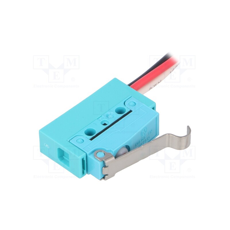 1 pcs x PANASONIC - ABS461451 - Microswitch SNAP ACTION, 0.1A/250VAC, 0.1A/30VDC, SPDT, ON-(ON)