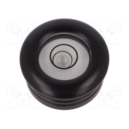 1 pcs x ELESA+GANTER - GN 2277-ALS-20-K-30-A - Spirit level, mounting flange, for bolting surface, H: 10mm