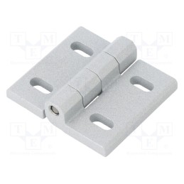 1 pcs x ELESA+GANTER - GN 235-ZD-50-45-B-SR - Hinge, Width: 50mm, cast zinc, H: 45mm, adjustable