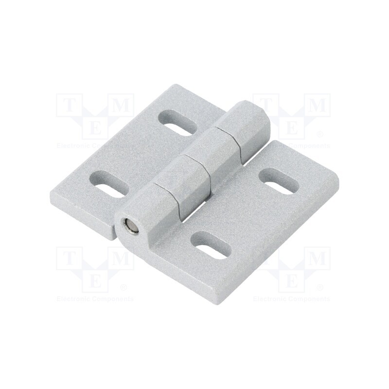 1 pcs x ELESA+GANTER - GN 235-ZD-50-45-B-SR - Hinge, Width: 50mm, cast zinc, H: 45mm, adjustable