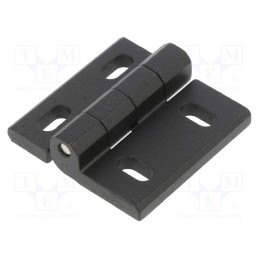 1 pcs x ELESA+GANTER - GN 235-ZD-45-45-HB-SW - Hinge, Width: 45mm, cast zinc, H: 45mm, adjustable