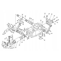 Te2c551110000 rear linkage mechanism