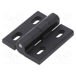 1 pcs x ELESA+GANTER - GN 235-ZD-40-45-H-SW - Hinge, Width: 40mm, cast zinc, H: 45mm, adjustable