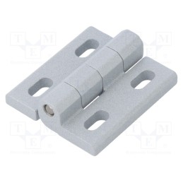 1 pcs x ELESA+GANTER - GN 235-ZD-40-45-H-SR - Hinge, Width: 40mm, cast zinc, H: 45mm, adjustable