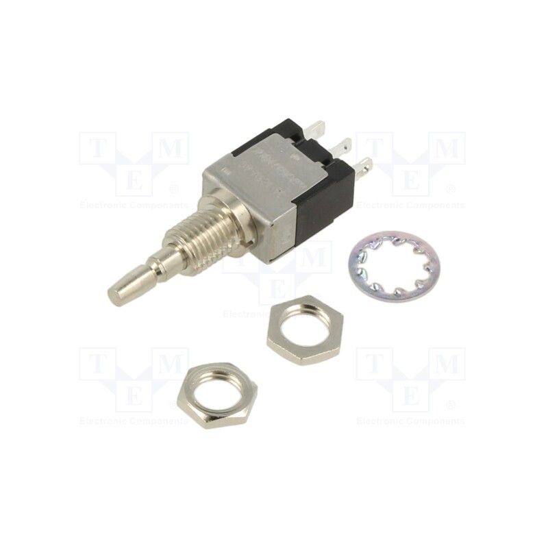 1 pcs x NKK SWITCHES - EB2065 - Switch: push-button, Pos: 2, SPDT, 3A/125VAC, ON-ON, Illumin: none