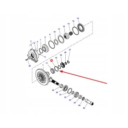 4300023m1 differential washer 0 35 mm