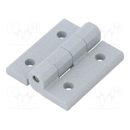 1 pcs x ELESA+GANTER - GN 235-ZD-40-45-D-SR - Hinge, Width: 40mm, cast zinc, H: 45mm, without regulation