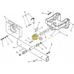 Front hitch hook c 330