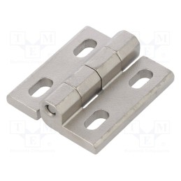 1 pcs x ELESA+GANTER - GN 235-NI-40-45-H-GS - Hinge, Width: 40mm, stainless steel, H: 45mm, adjustable