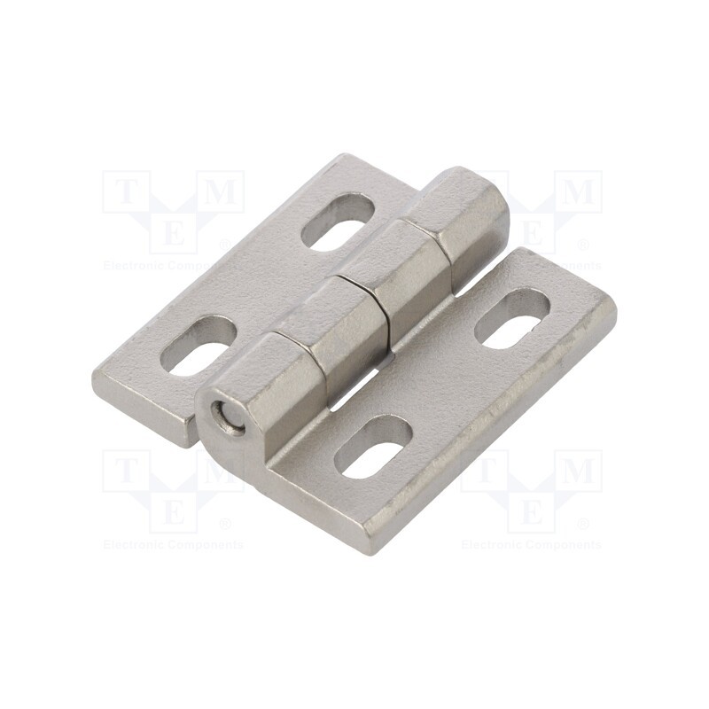1 pcs x ELESA+GANTER - GN 235-NI-40-45-H-GS - Hinge, Width: 40mm, stainless steel, H: 45mm, adjustable