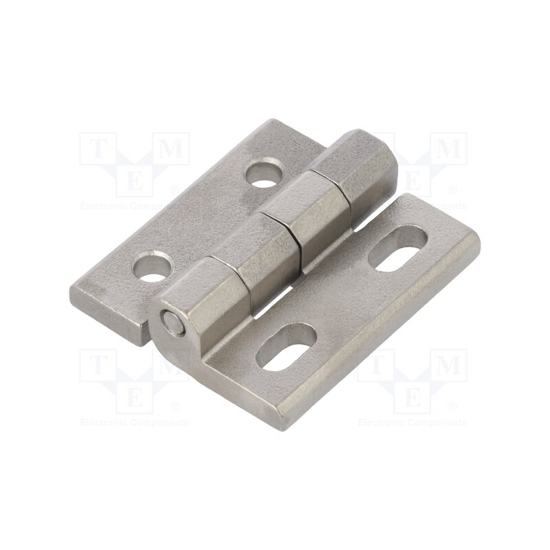 1 pcs x ELESA+GANTER - GN 235-NI-40-45-DH-GS - Hinge, Width: 40mm, stainless steel, H: 45mm, without regulation