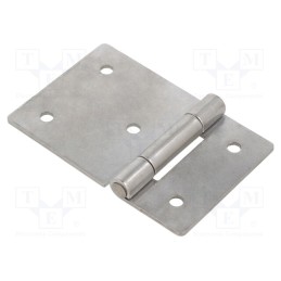 1 pcs x ELESA+GANTER - GN 136-NI-90-60-B - Hinge, Width: 90mm, stainless steel, H: 60mm