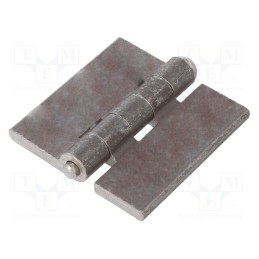 1 pcs x ELESA+GANTER - GN 1366-ST-60-60-A-BL - Hinge, Width: 60mm, steel, H: 60mm, without coating,for welding
