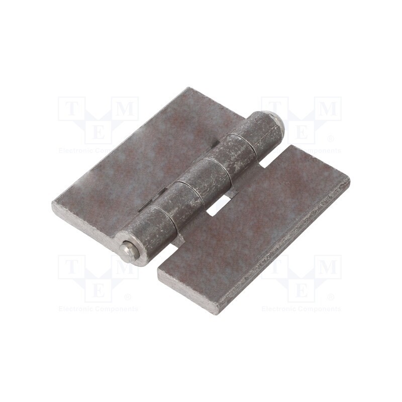 1 pcs x ELESA+GANTER - GN 1366-ST-60-60-A-BL - Hinge, Width: 60mm, steel, H: 60mm, without coating,for welding