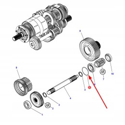 3799998m1 spacer 0 50 mm