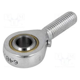 1 pcs x ELESA+GANTER - GN 648.2-10-M10-N - Ball joint, 10mm, M10, 1.5, right hand thread,outside