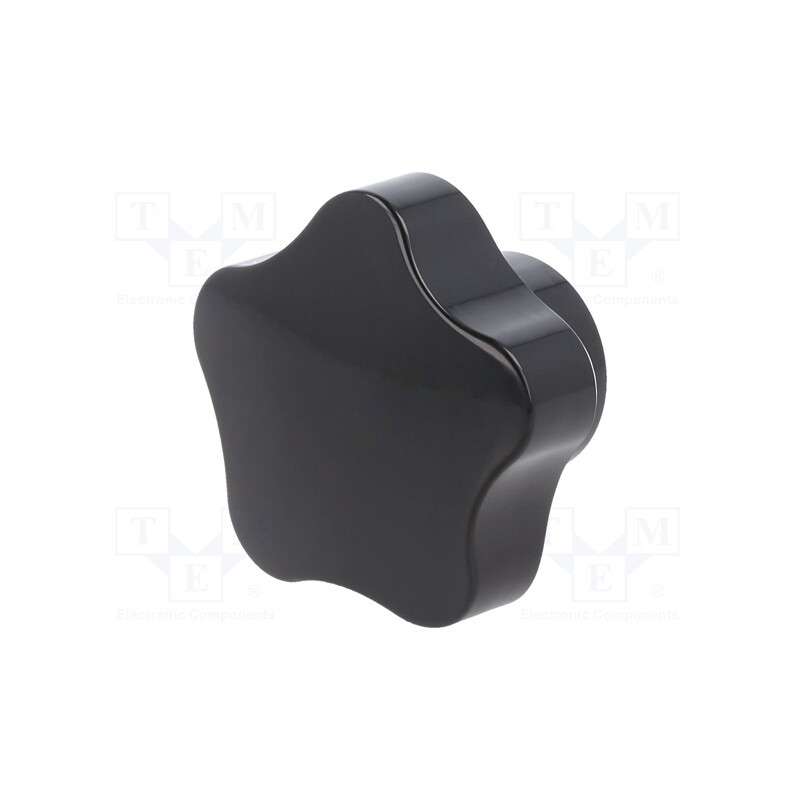 1 pcs x ELESA+GANTER - VC.192/50 A-8 - Knob, Ø: 50mm, H: 33mm, duroplast PF, Ømount.hole: 8mm, VC.192-A