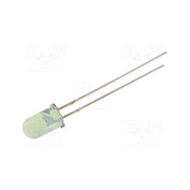 5 pcs x OPTOSUPPLY - OSI5LA5113A - IR transmitter, 5mm, 940nm, transparent,green, 12mW, 15°, THT
