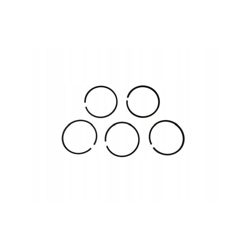 Set of engine piston rings for 1 K11 piston