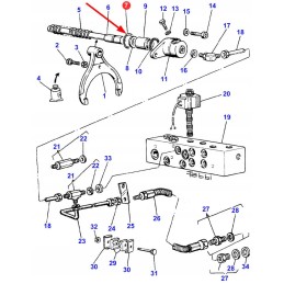 70923570 differential lock O-ring