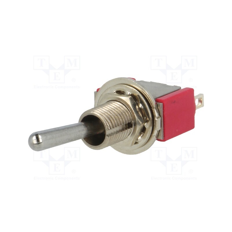 1 pcs x C&K - 7101SYZQE - Switch: toggle, Pos: 2, SPDT, ON-ON, 2A/250VAC, 5A/28VDC, -30÷85°C