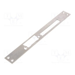 1 pcs x LOCKPOL - 902EL/28-RFT - Frontal plate, left,flat, W: 28mm, for electromagnetic lock