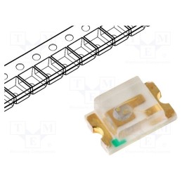 5 pcs x LUCKYLIGHT - LL-S172BC-B4-1B - LED, SMD, 0805, blue, 12÷20mcd, 2x1.25x0.8mm, 140°, 2.8÷4V, 20mA