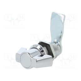 1 pcs x ROZTOCZE - 2.PM30.005-30 - Lock, without cylinder, zinc and aluminium alloy, 30mm, chromium