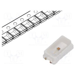 5 pcs x OPTOSUPPLY - OSY53014C1A-30MA - LED, SMD, 3014, yellow, 800÷1000mcd, 3x1.4x0.8mm, 120°, 1.8÷2.6V
