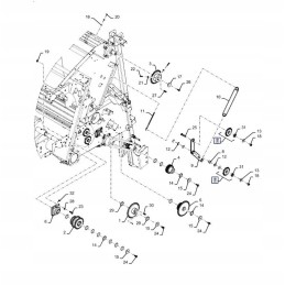 Tension sprocket z13 new holland cr press rb 844