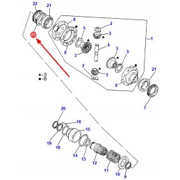 3429082m1 spacer 1 00 mm
