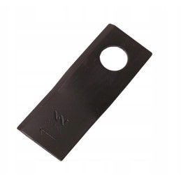 Lawn mower blade, right, 100x40x3mm, hole 19, replacement