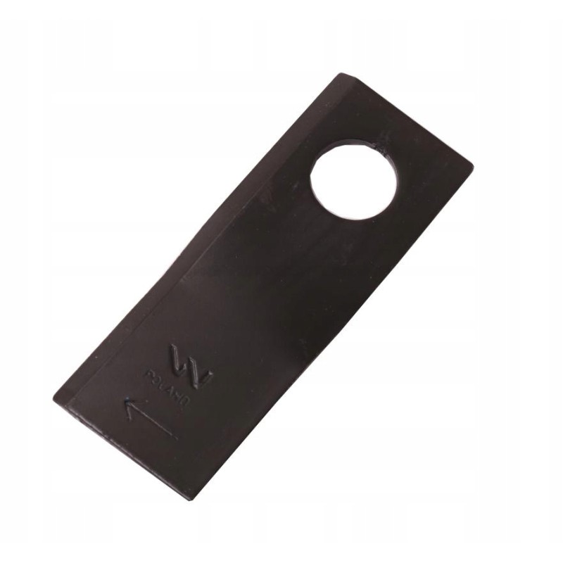 Lawn mower blade, right, 100x40x3mm, hole 19, replacement