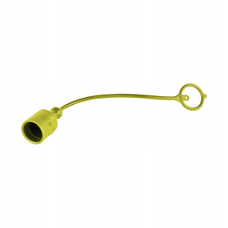Flexible frost-resistant plug, yellow euro plug