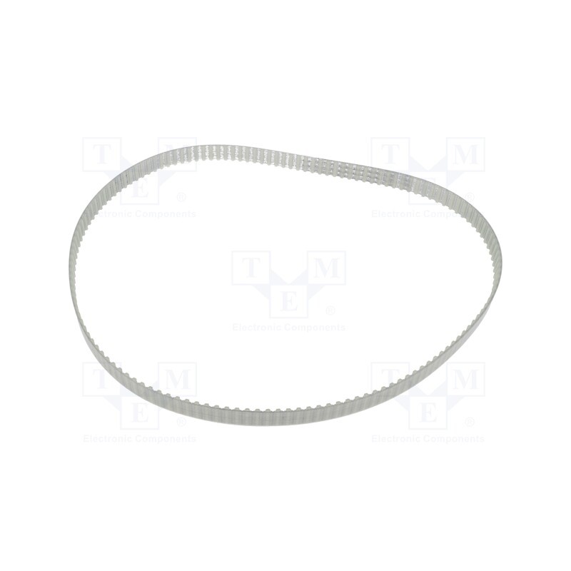 1 pcs x OPTIBELT - T5 725 1277ZA - Timing belt, T5, W: 12mm, H: 2.2mm, Lw: 725mm, Tooth height: 1.2mm