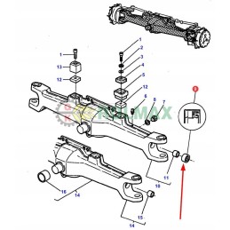 Seal ring massey ferguson 000051723