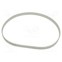 1 pcs x OPTIBELT - T5 510 1077ZA - Timing belt, T5, W: 10mm, H: 2.2mm, Lw: 510mm, Tooth height: 1.2mm