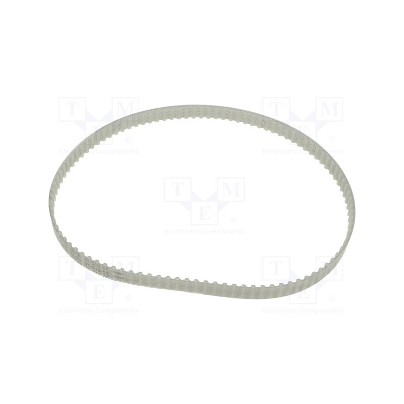 1 pcs x OPTIBELT - T5 510 1077ZA - Timing belt, T5, W: 10mm, H: 2.2mm, Lw: 510mm, Tooth height: 1.2mm