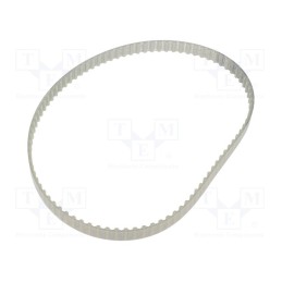 1 pcs x OPTIBELT - T5 455 877ZA - Timing belt, T5, W: 8mm, H: 2.2mm, Lw: 455mm, Tooth height: 1.2mm