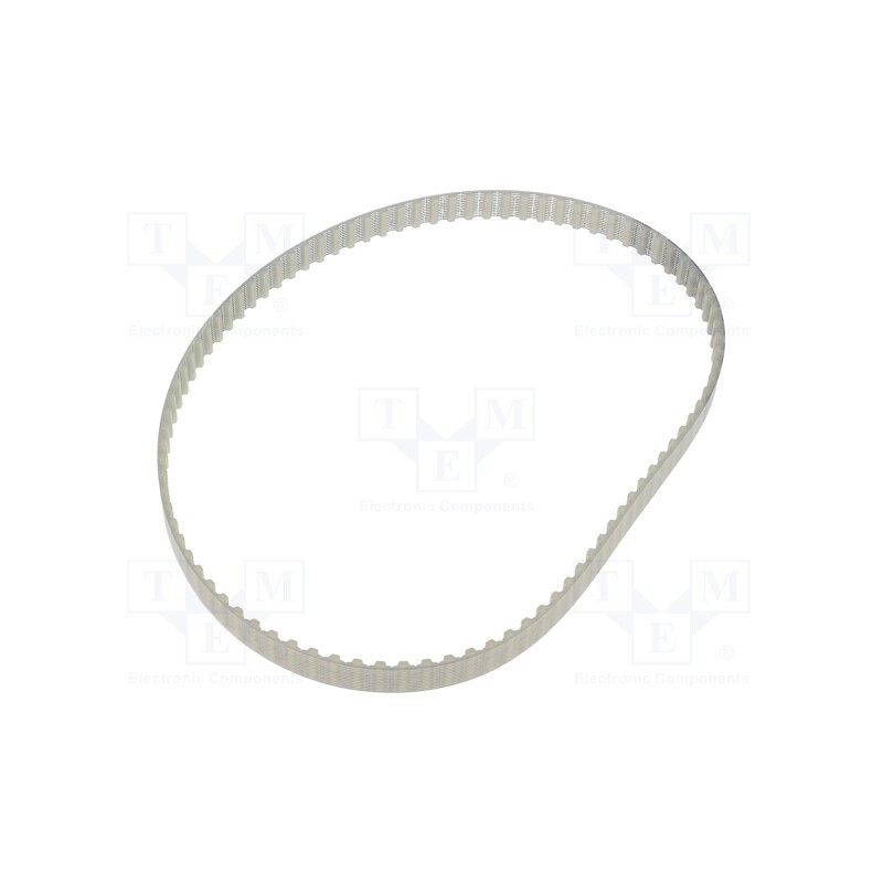 1 pcs x OPTIBELT - T5 455 877ZA - Timing belt, T5, W: 8mm, H: 2.2mm, Lw: 455mm, Tooth height: 1.2mm