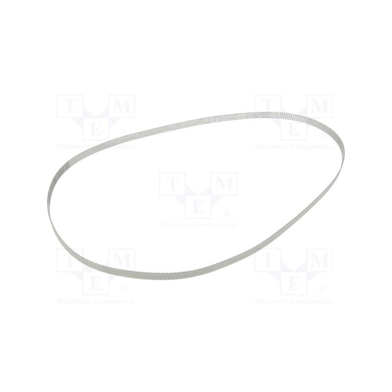 1 pcs x OPTIBELT - T2,5 950 677ZA - Timing belt, T2.5, W: 6mm, H: 1.3mm, Lw: 950mm, Tooth height: 0.7mm