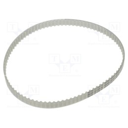 1 pcs x OPTIBELT - T5 450 1077ZA - Timing belt, T5, W: 10mm, H: 2.2mm, Lw: 450mm, Tooth height: 1.2mm