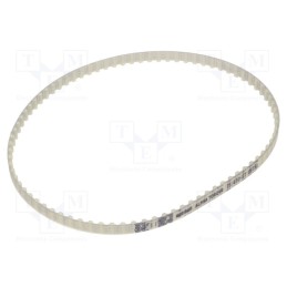1 pcs x OPTIBELT - T5 410 677ZA - Timing belt, T5, W: 6mm, H: 2.2mm, Lw: 410mm, Tooth height: 1.2mm