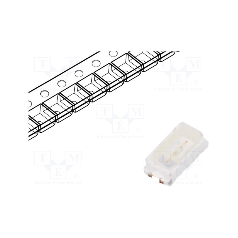 5 pcs x OPTOSUPPLY - OSB43014C1A-30MA - LED, SMD, 3014, blue, 300÷400mcd, 3x1.4x0.8mm, 120°, 2.8÷3.6V, 30mA