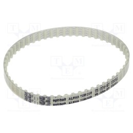 1 pcs x OPTIBELT - T5 270 877ZA - Timing belt, T5, W: 8mm, H: 2.2mm, Lw: 270mm, Tooth height: 1.2mm
