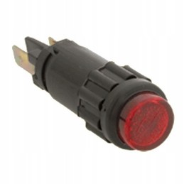Red round indicator lamp